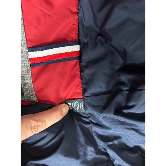 Tommy Hilfiger Men's Short Snorkel Coat/puffer Size XXXL NWOT gray  fur hoodie ￼ - Picture 6 of 15